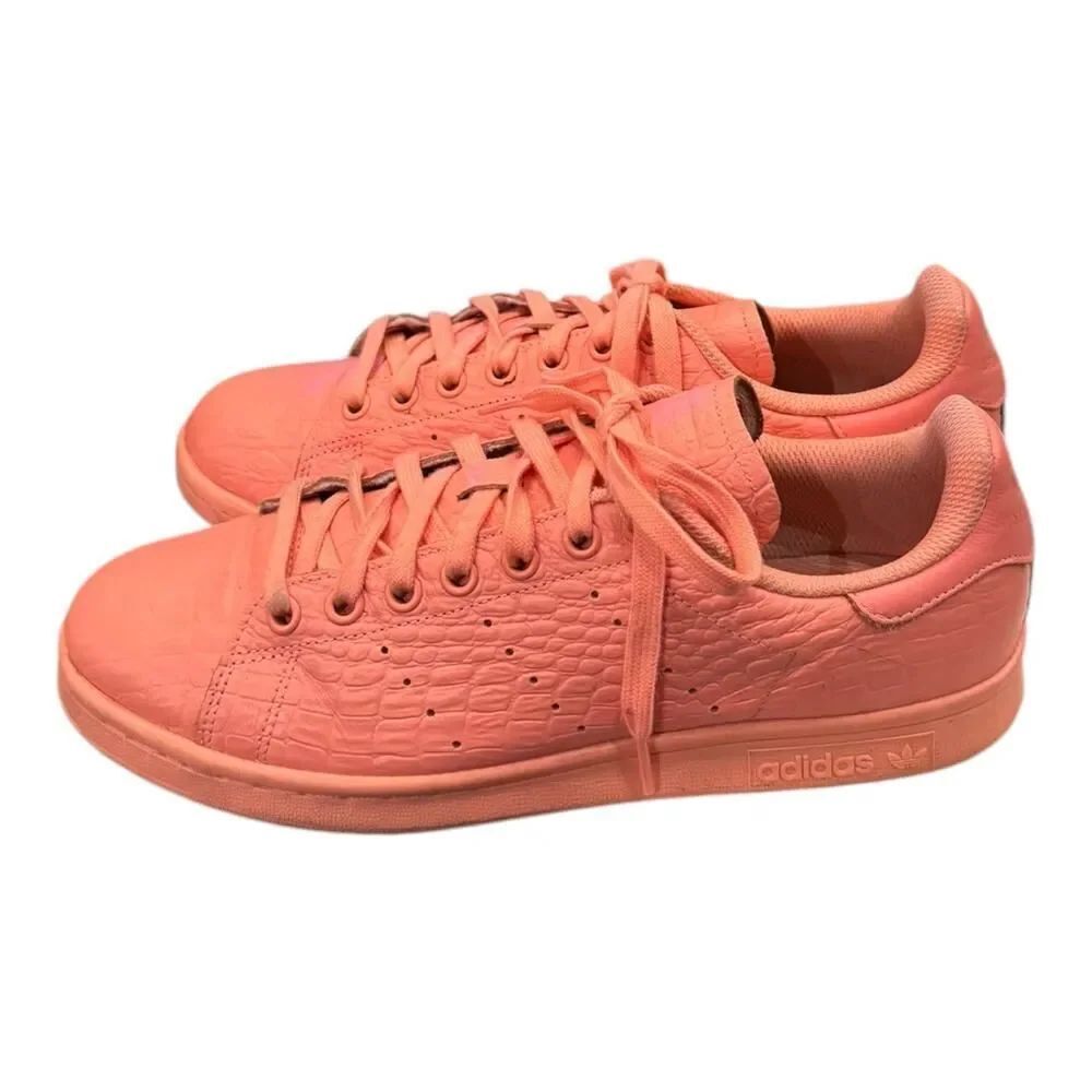 Adidas Stan Smith Women’s "Peach Sun Glow" AQ6807 Sneakers 9